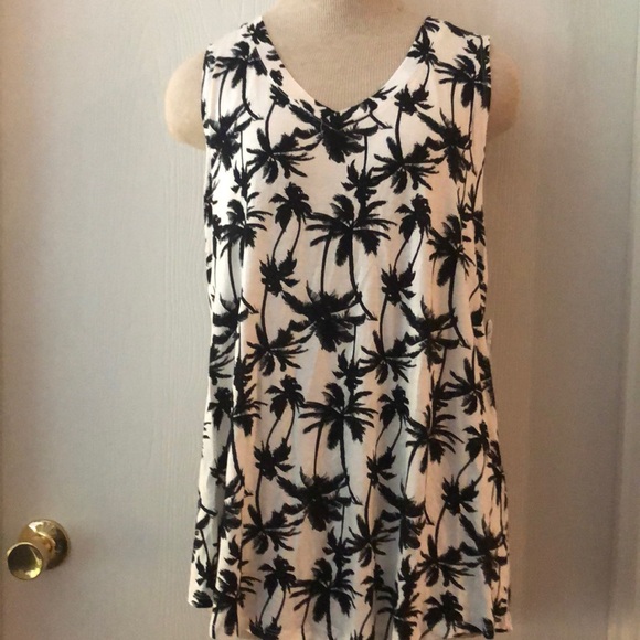 Palm tree tank top - Picture 1 of 3
